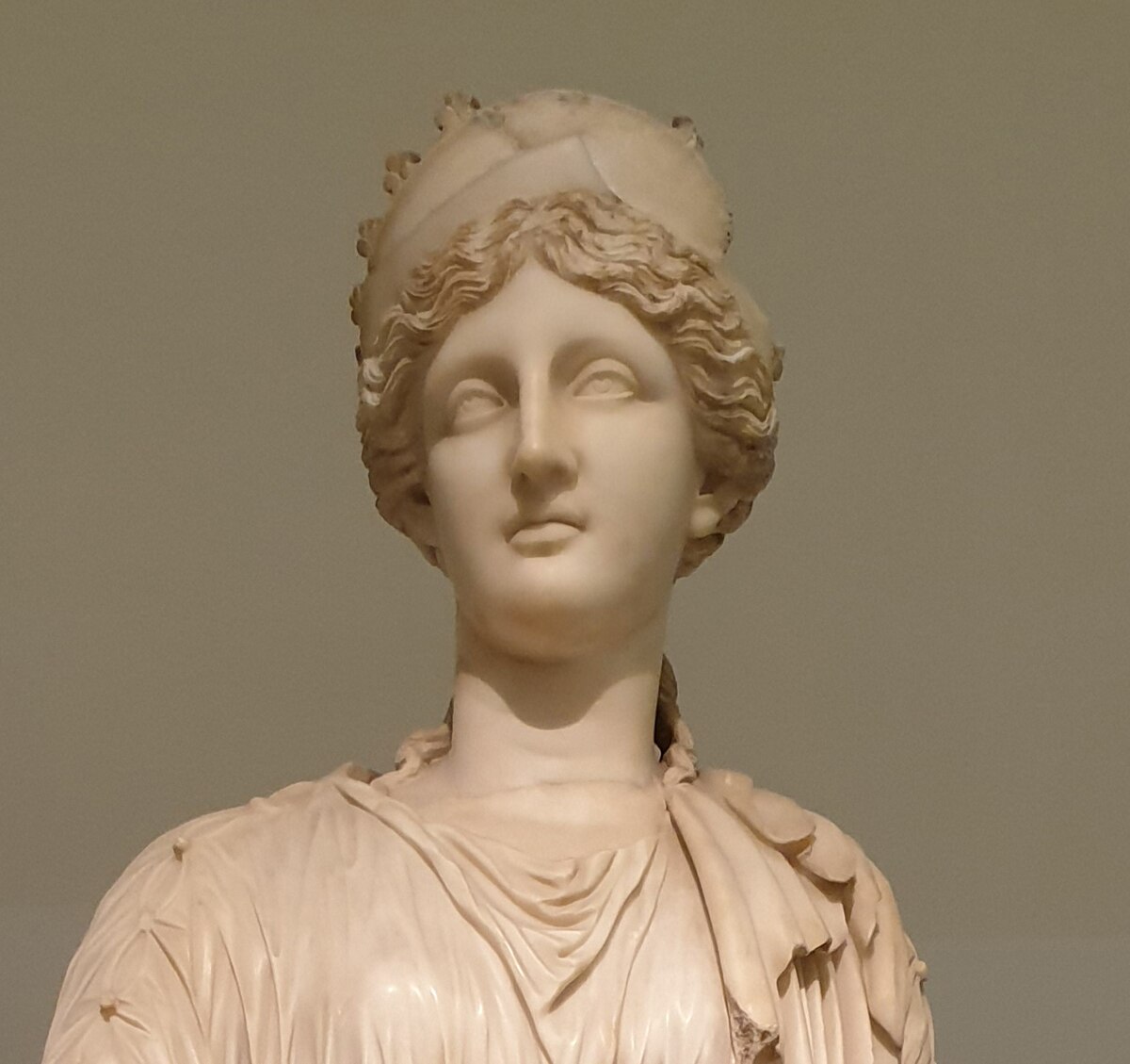 The Marble Maiden: A Digital Tribute to Classic Greek Beauty