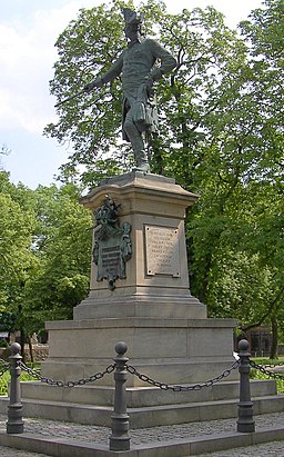 Fredrik den store-statyn i Neutrebbin