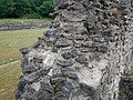 Detail on the western wall of the courtyard at Lesnes Abbey in Abbey Wood. [78]