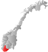 アグデル県の位置の位置図