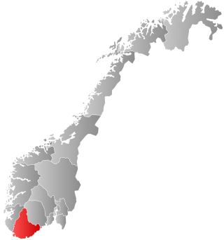 <span class="mw-page-title-main">Agder County Municipality</span> County in Norway