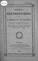 Thumbnail for File:Notices nécrologiques sur A. Scarpa et J. - B. Paletta (IA BIUSante 48910).pdf