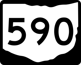 <span class="mw-page-title-main">Ohio State Route 590</span> State highway in northwestern Ohio, US