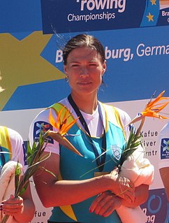 Olena Buryak Ukrainian rower