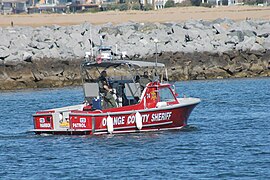 Orange County Sheriff's Dept Boat Entering Newport Bay.jpg