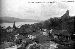 Paladru, le village et le lac, 1904