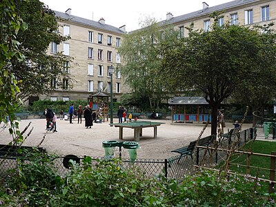 Square Charles-Victor-Langlois.