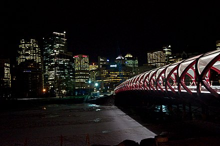 Peace Bridge in Calgary, Alberta, Canada (2012)