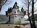 Northern part of the castle with the entrance