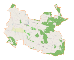 Mapa lokalizacyjna gminy Pierzchnica