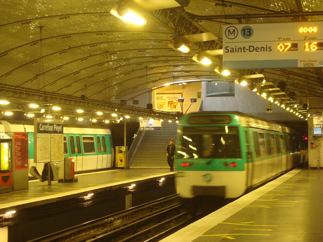 Estación de Carrefour Pleyel