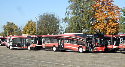Plus-Bus bussflåte i Osnabrücker Stadtwerke, 2011