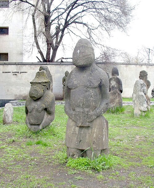 Kipchak "balbal" in Dnipro