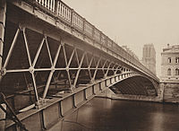 Le pont d'Arcole, 1883