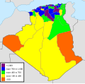 Vignette pour Liste des wilayas d'Algérie par population