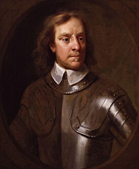 Portræt af Lord Protector Oliver Cromwell i rustning (af Samuel Cooper).jpg