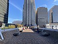 Thumbnail for File:Portsmouth Square pedestrian bridge in San Francisco facing the Hilton Hotel.jpg