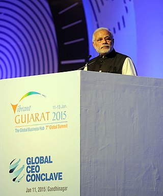 <span class="mw-page-title-main">Vibrant Gujarat</span> Biennial investors summit in Gujarat, India