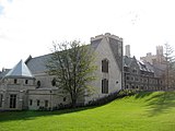 The exterior of Whitman College.