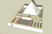 Реконструкция на погребалния комплекс на Неферхетепес.