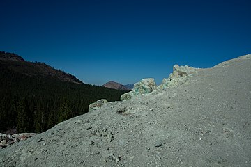 Quartz near the top of Crystal Peak