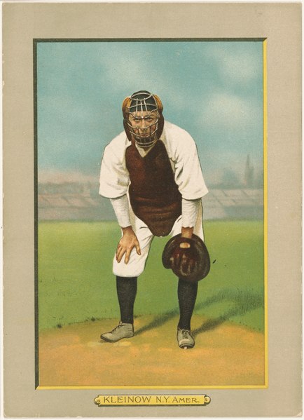 File:Red Kleinow, New York Highlanders, baseball card portrait LCCN2007685685.tif