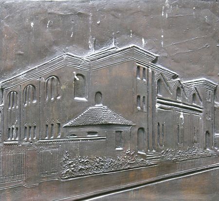 Relief Synagoge Friedenstempel Halensee