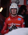 Deutsch: Vorletztes Saisonrennen im Rennrodel-Weltcup der Saison 2014/15 vom 19. bis 22. Februar 2015 in Altenberg/Erzgebirge. Tag 2: Freitagstraining. English: Luge world cup race season 2014/15 in Altenberg/Germany, 19th to 22nd Februar 2015. Day 2: Friday trainings.