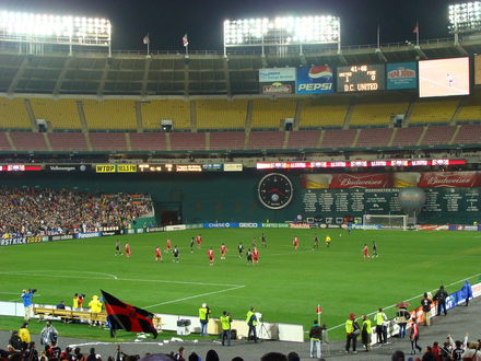 Partit de l'MLS de l'any 2009 entre el DC United i el Chicago Fire.