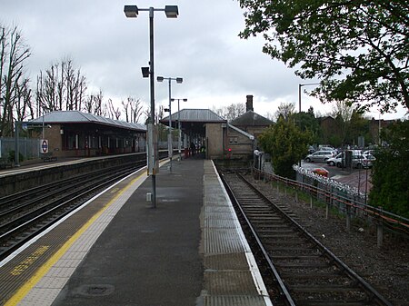 Rickmansworth station former steam bay look north.JPG