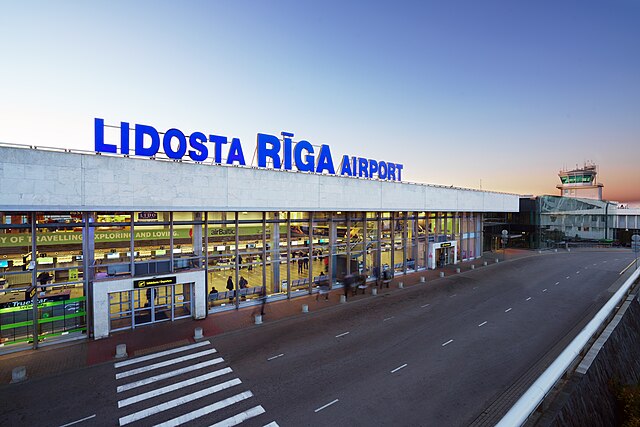 The airline's hub, Riga International Airport, also houses the corporate head offices.