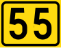 Autobahn 55 Schild}}