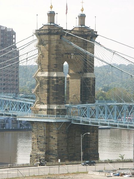 File:Roebling Suspension Bridge Cincinnati.jpg