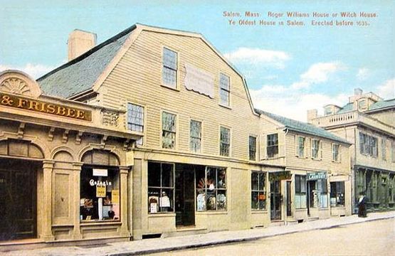 Roger Williams House (The Witch House) c. 1910