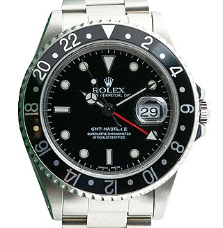 <span class="mw-page-title-main">Rolex GMT Master II</span> Part of the Rolex Professional Watch Collection