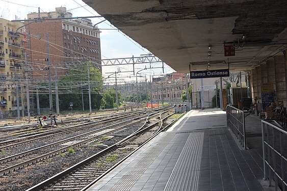 Roma Ostiense railway station