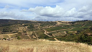 Eoliennes du pic de Brau