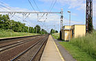 Čeština: Zastávka v Rostoklatech English: Train stop in Rostoklaty, Czech Republic