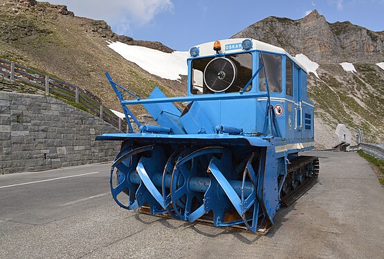 Rotations(schnee)pflug System Wallack, Großglockner-Hochalpenstraße