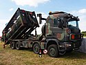 Royal Dutch Army SCANIA truck with Petrol bowser container, pic1.JPG