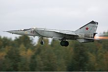 orange dusin fure Mikoyan-Gurevich MiG-25 - Wikipedia