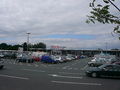 The Tesco Extra store, located off Brading Road in Ryde, Isle of Wight. This is the new building for Tesco in Ryde, opening in March 2008 and replacing the older much smaller store on the same site.