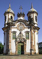 Frans av Assisi-kyrkja i Ouro Preto
