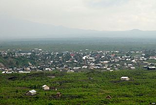 <span class="mw-page-title-main">Sake, Democratic Republic of the Congo</span> Place in North Kivu, Democratic Republic of the Congo