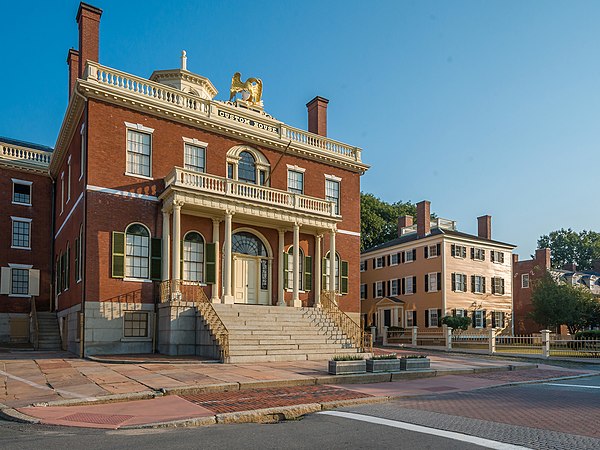 Salem Maritime National Historic Site in Salem, Massachusetts was the first national historic site to be established in the U.S.