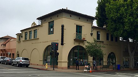 San Luis Obispo Chamber of Commerce, located in downtown