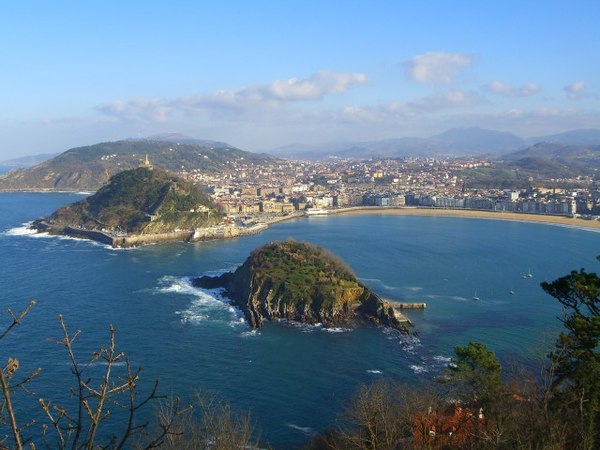 San Sebastián or Donostia in the Basque language