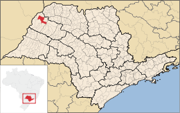 Pereira Barreto – Mappa