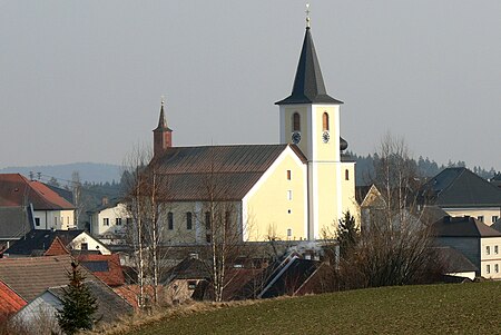 Sarleinsbach Pfarrkirche Gesamt