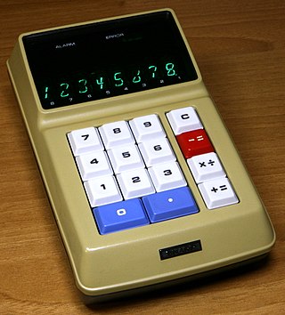 <span class="mw-page-title-main">Sharp EL-8</span> Electronic calculator